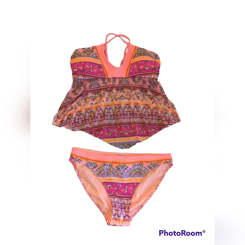 No Boundaries 2 piece Swimsuit Size L